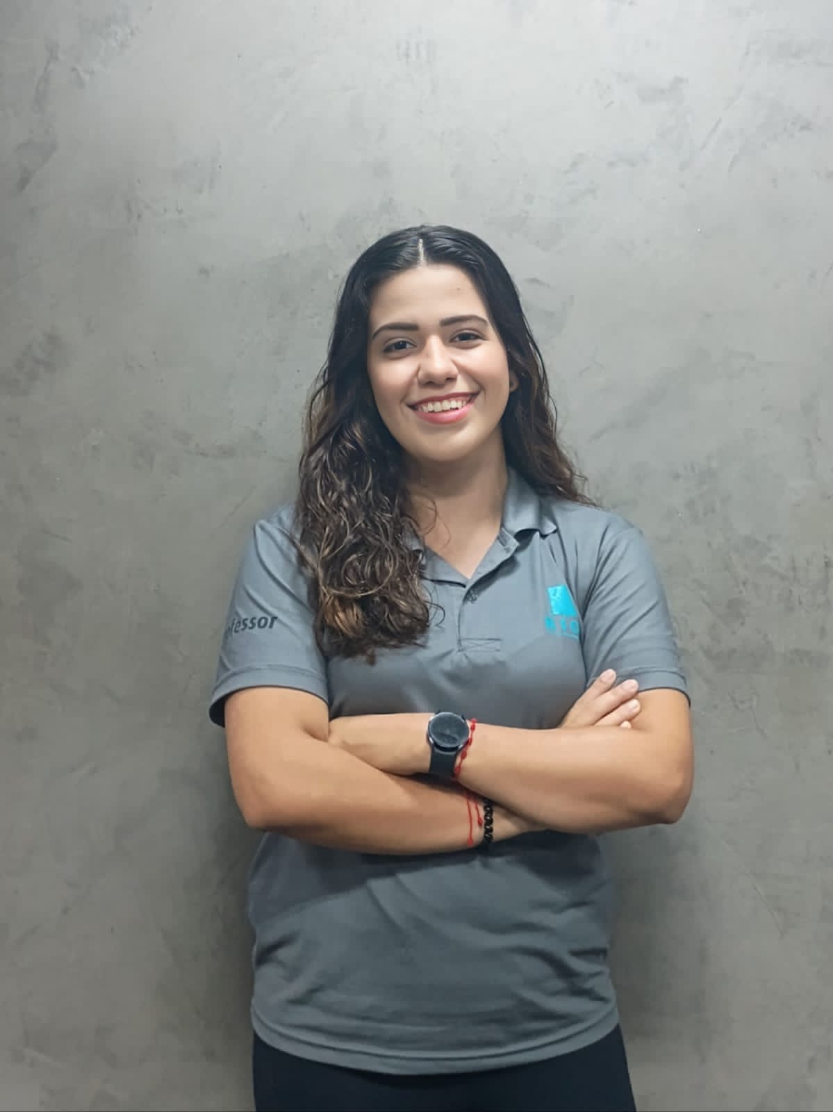 Karina, Professora avaliadora da unidade da praça